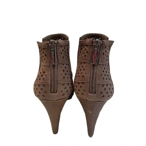 Vince Camuto peep toe booties - Picture 7 of 11